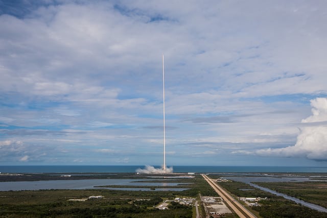 Falcon 9 takes off for CRS-11 mission. Photo: SpaceX.