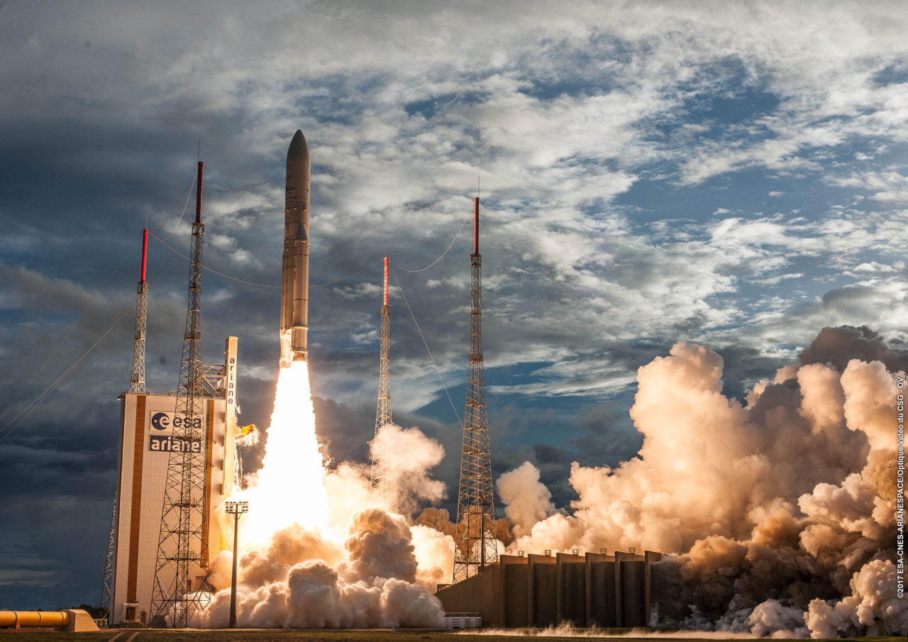 Vega 5 lifts off for Flight VA238. Photo: Arianespace. 