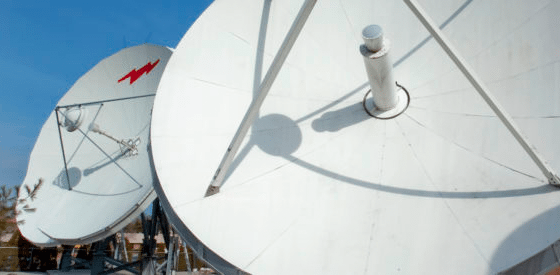 Globecomm teleport. Photo: Globecomm.