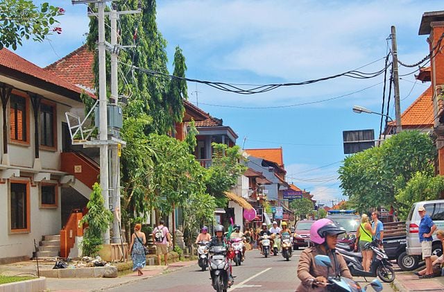 Downtown Ubud, Bali, Indonesia. Photo: Wikimedia. 