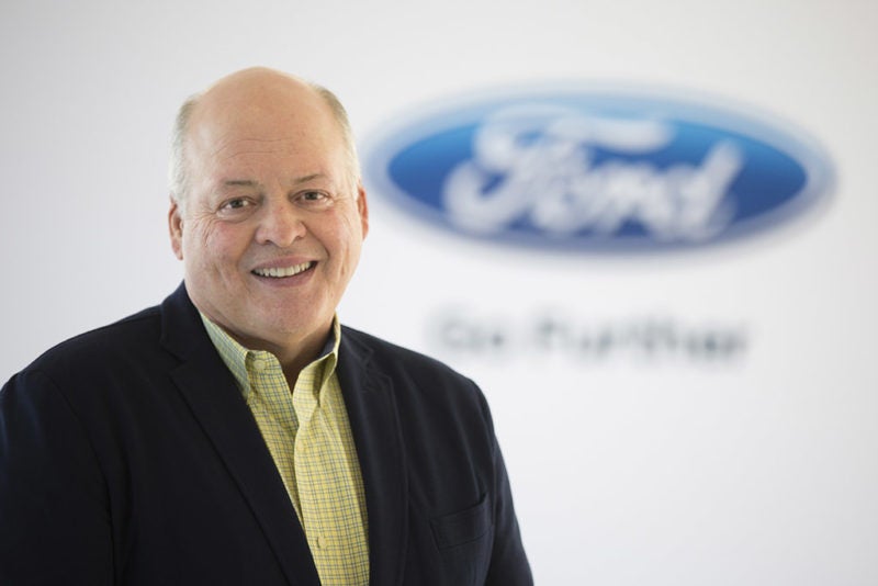 Jim Hackett, Ford's new CEO. Photo: Ford.