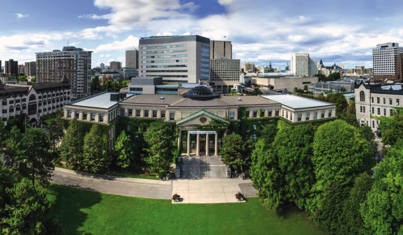 University of Ottawa, Canada, campus. Photo: University of Ottawa. 