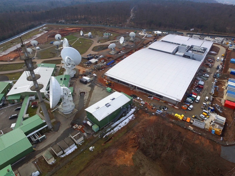 Enterprise SATCOM Gateway Landstuhl (ESG-L) facility, the largest Army-operated SATCOM facility outside the continental U.S. Photo: Business Wire.