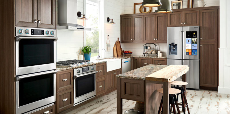 Samsung smart kitchen appliances. Photo: Samsung. 