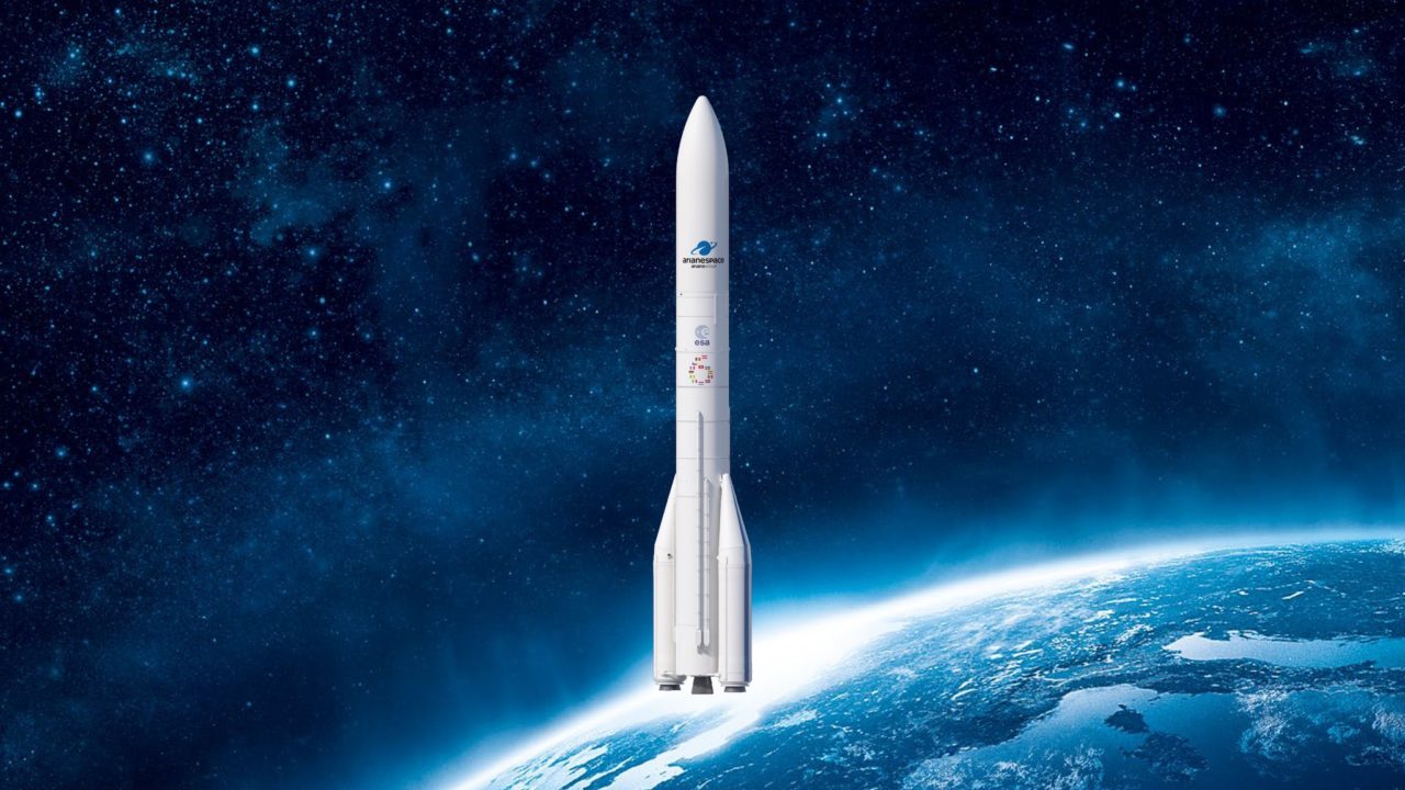 Rendition of Ariane 6 launch vehicle. Photo: Arianespace.