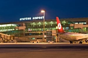 Ataturk Airport, the main international airport serving Istanbul, and the biggest airport in Turkey by total number of passengers. Photo: Ataturk Airport.