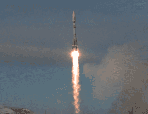 A Soyuz 2 rocket lifts off from the Vostochny Cosmodrome in far east Russia on Nov. 28. Photo: Roscosmos.