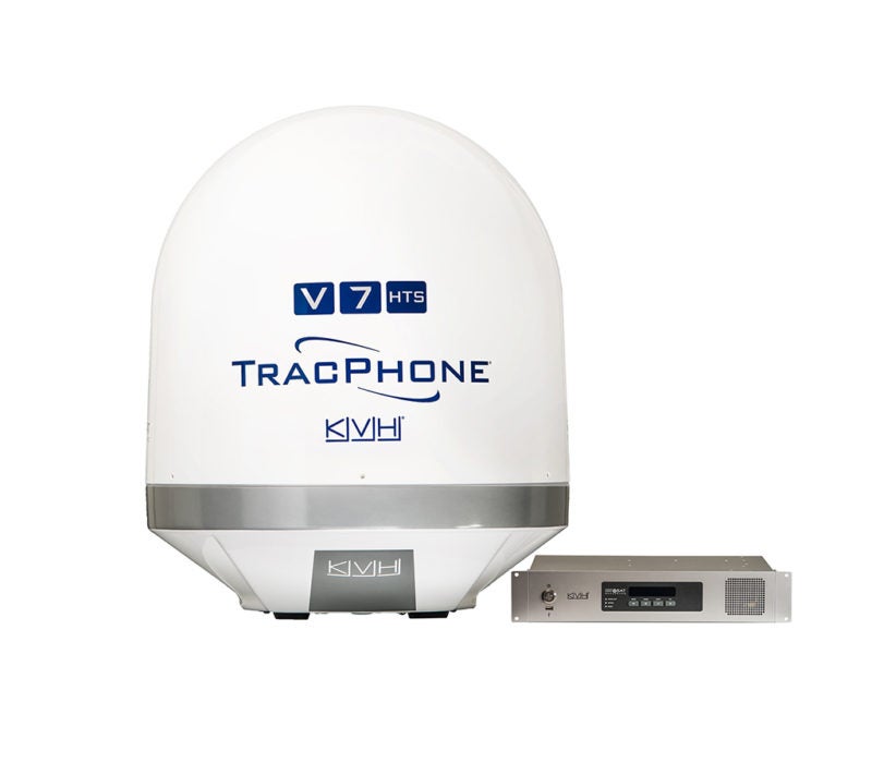 KVH's TracPhone V7-HTS. Photo: KVH Industries.