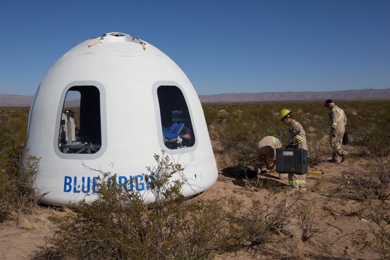 Blue Origin's Crew Capsule 2.0. Photo: Blue Origin.