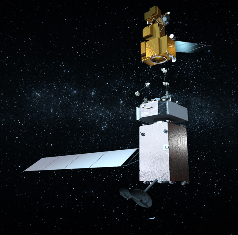 Rendition of Restore-L satellite servicing on-orbit. Photo: SSL.