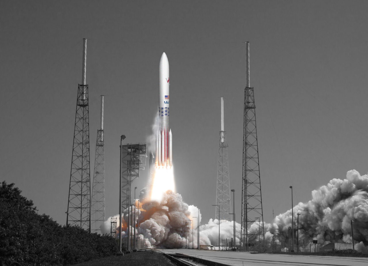 Artist's rendition of ULA's Vulcan Centaur rocket. Photo: ULA.