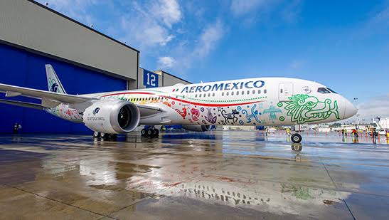 Aeromexico was the first airline to commit to using Gogo's 2Ku. Photo: Aeromexico.