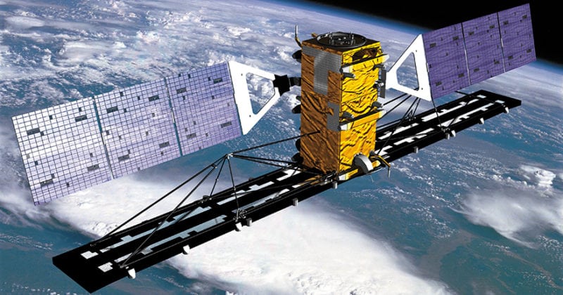 Illustration of the Radarsat 2 satellite. Photo: MDA.