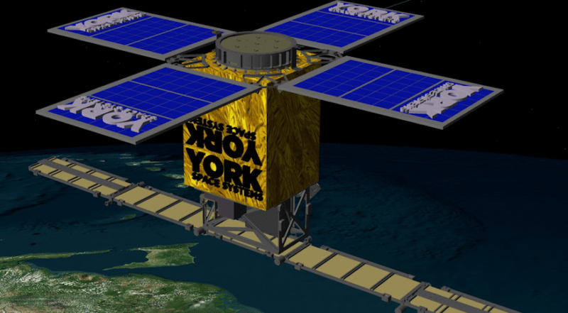 Rendition of York Space System's S-Class Platform. Photo: York Space.