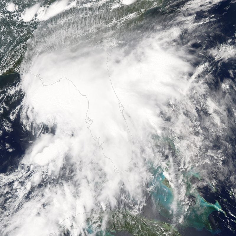 Tropical storm Alberto