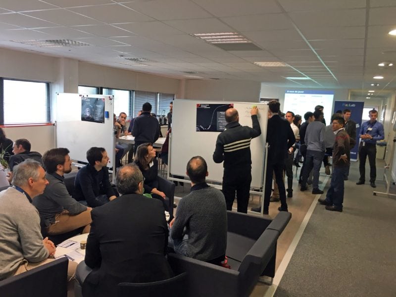 The new 500 square meter Space Academy at Toulouse, France trains customers on the use of their Airbus-supplied spacecraft and space systems. 
