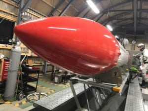 Momo 2 rocket. Photo: Interstellar Technologies