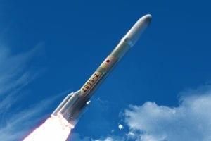 Artist rendition of MHI H3 rocket. Photo: JAXA