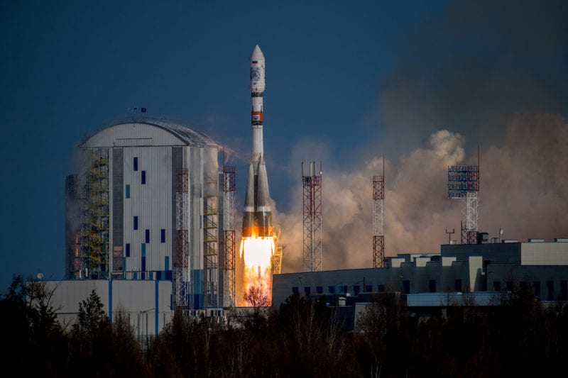 Russia launching a Soyuz rocket on Dec. 27. Photo: Glavkosmos