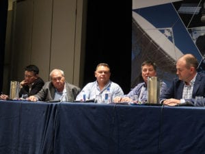 A panel at the 2018 Kratos Global Users Conference. Photo: Kratos