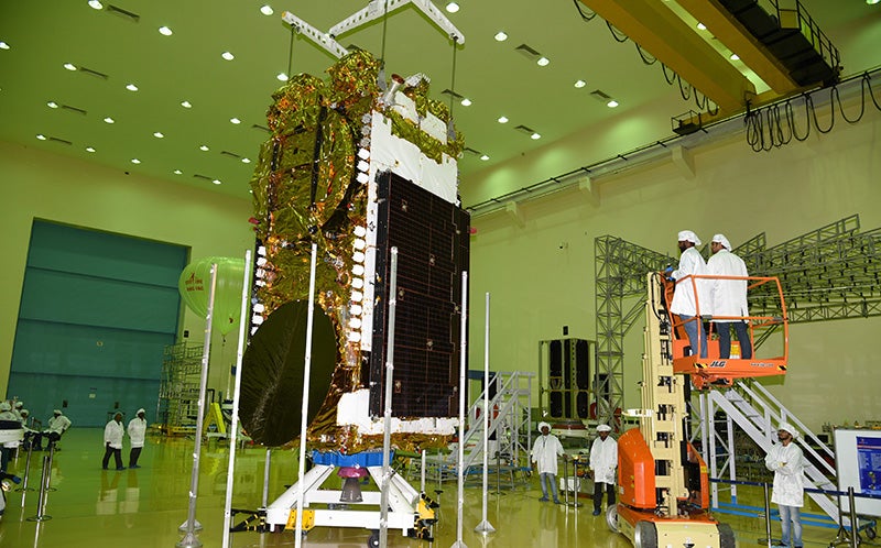 ISRO's GSAT-11 satellite. Photo: ISRO
