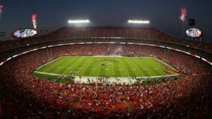 Stadium arena. Photo: Edgewater Wireless