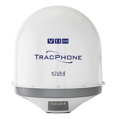 KVH's TracPhone V11-HTS. Photo: KVH