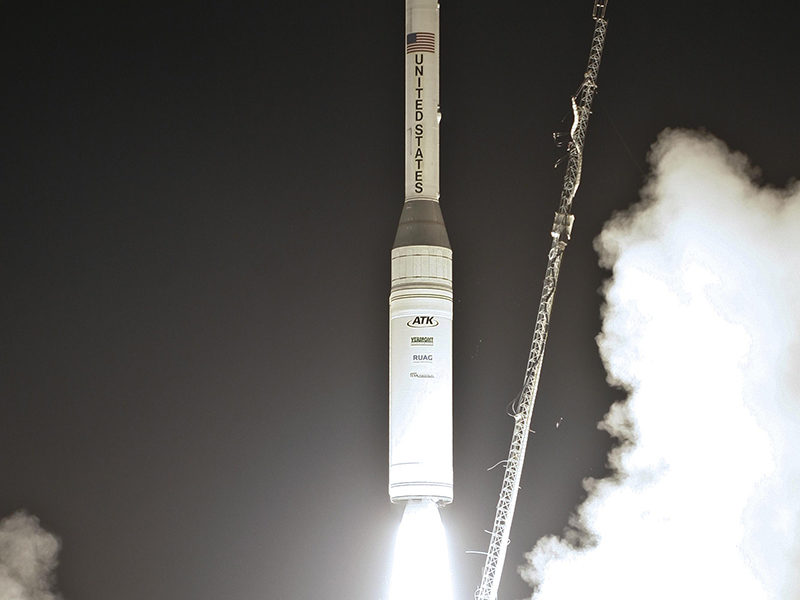 The Taurus XL rocket lifting off on March 4, 2011 from Vandenberg Air Force Base. Photo: NASA