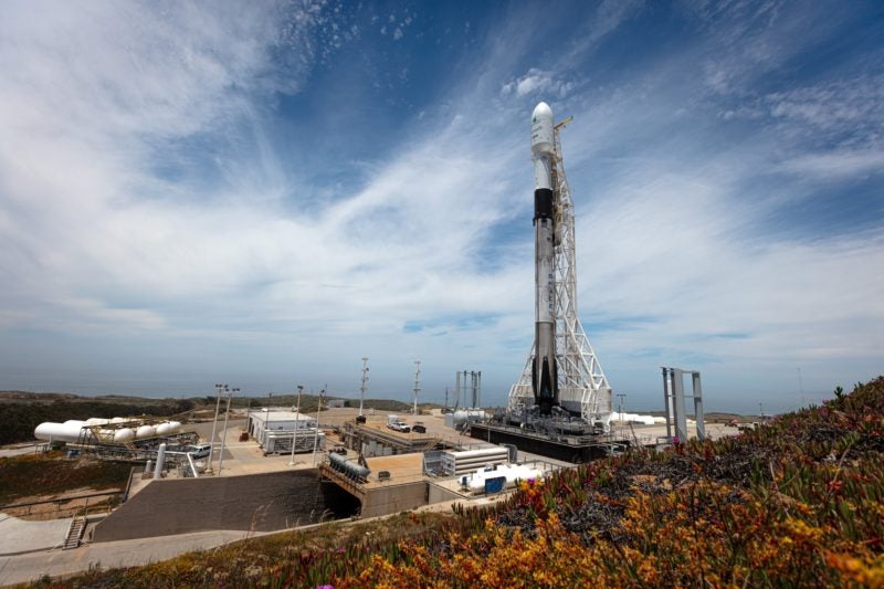 A SpaceX Falcon 9 rocket, which will launch RADARSAT satellites for Canada. Photo: SpaceX