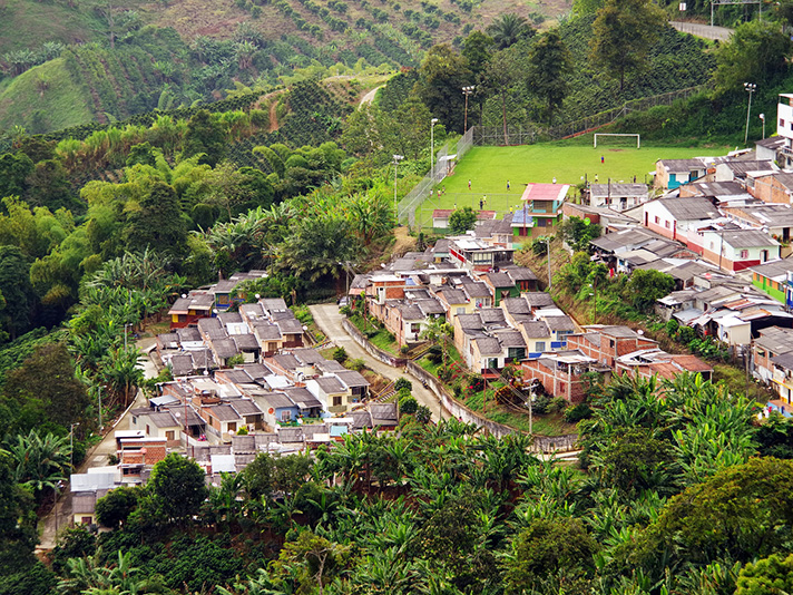 A view of Colombia. Photo: SES Networks