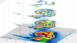 The Tempest-D satellite captured this look at Dorian's layers on Sept. 3. Photo: NASA/JPL-Caltech