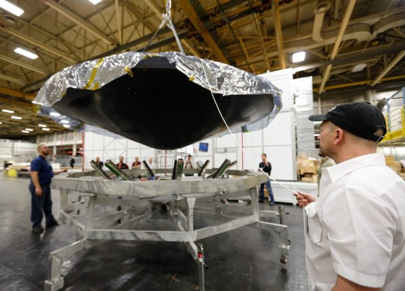 Lockheed Martin Delivers Aeroshell to NASA for Mars 2020 Mission - Via ...