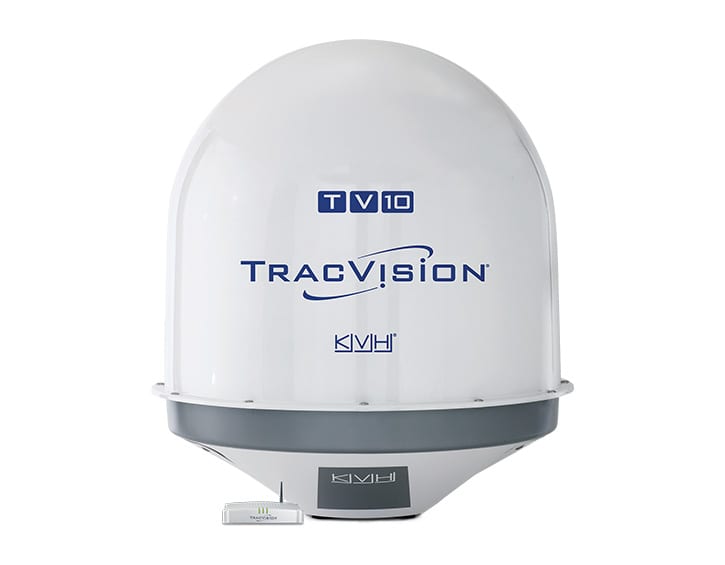 KVH Reveals TracVision TV10 Marine Satellite TV Antenna Via Satellite