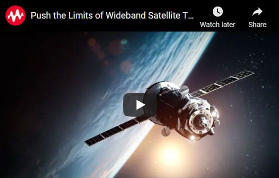 Push The Limits Of Wideband Satellite Throughput Via Satellite