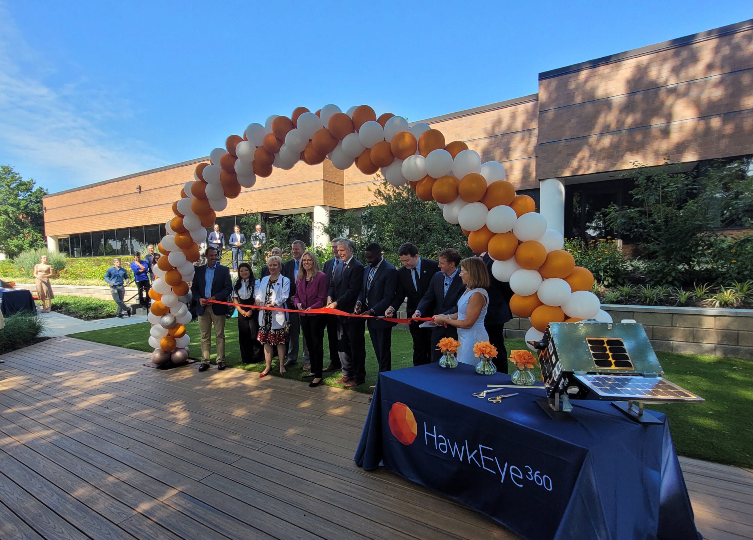 Members of Congress Cut Ribbon on Hawkeye 360's New Manufacturing ...