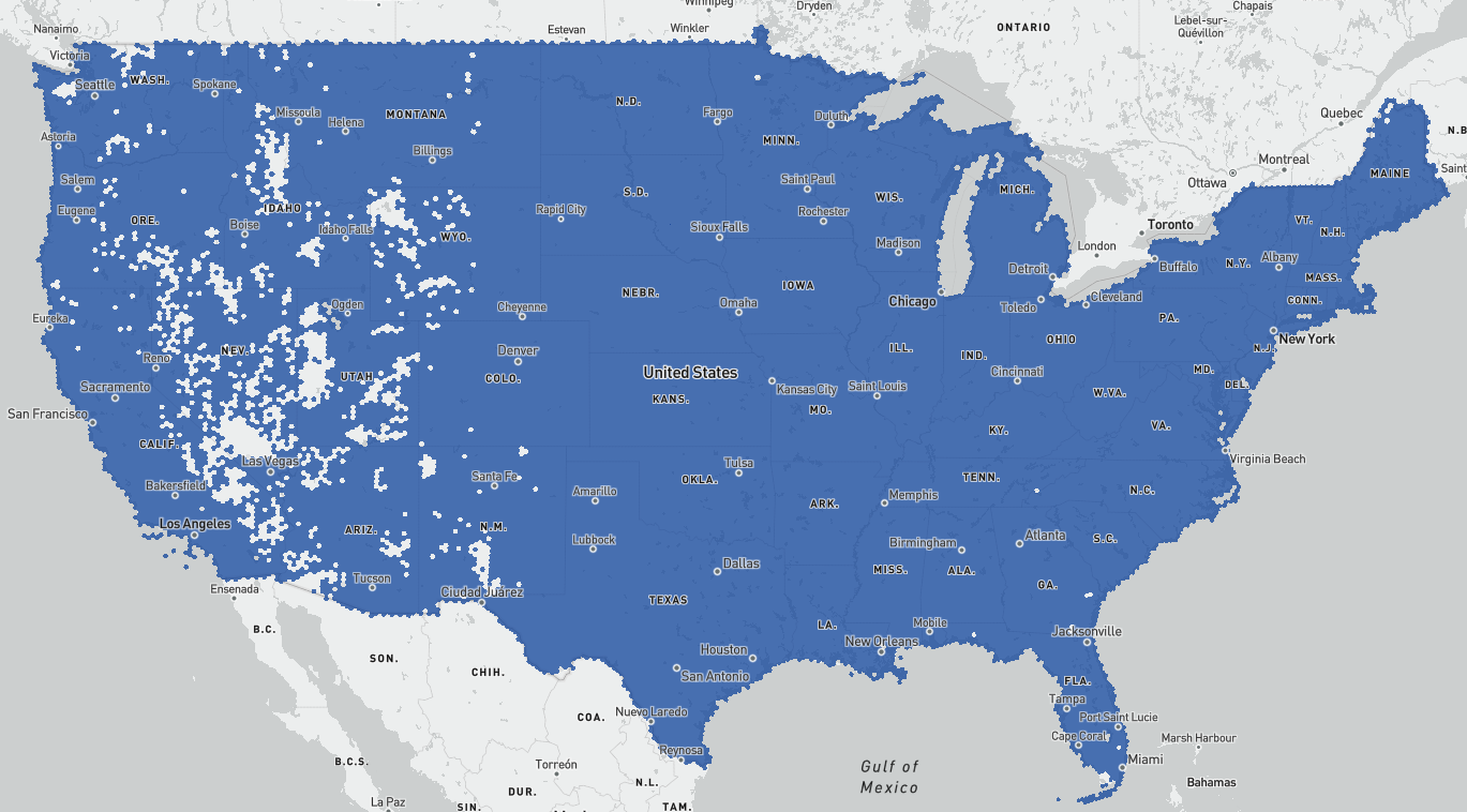 The FCC's searchable national broadband map