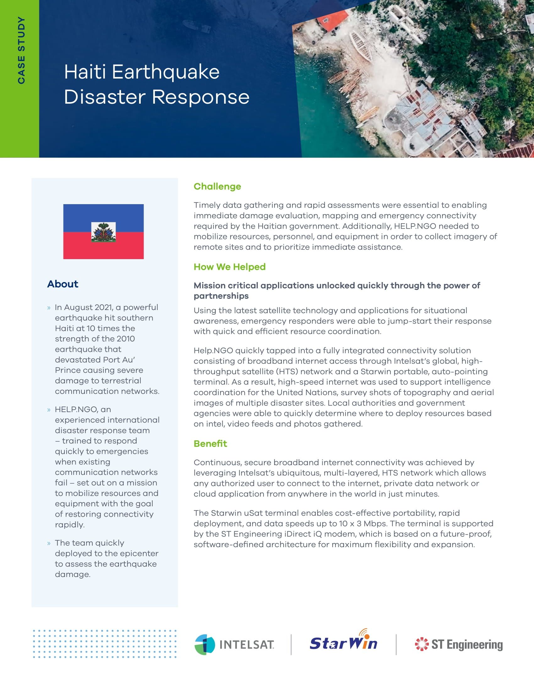 earthquake response case study