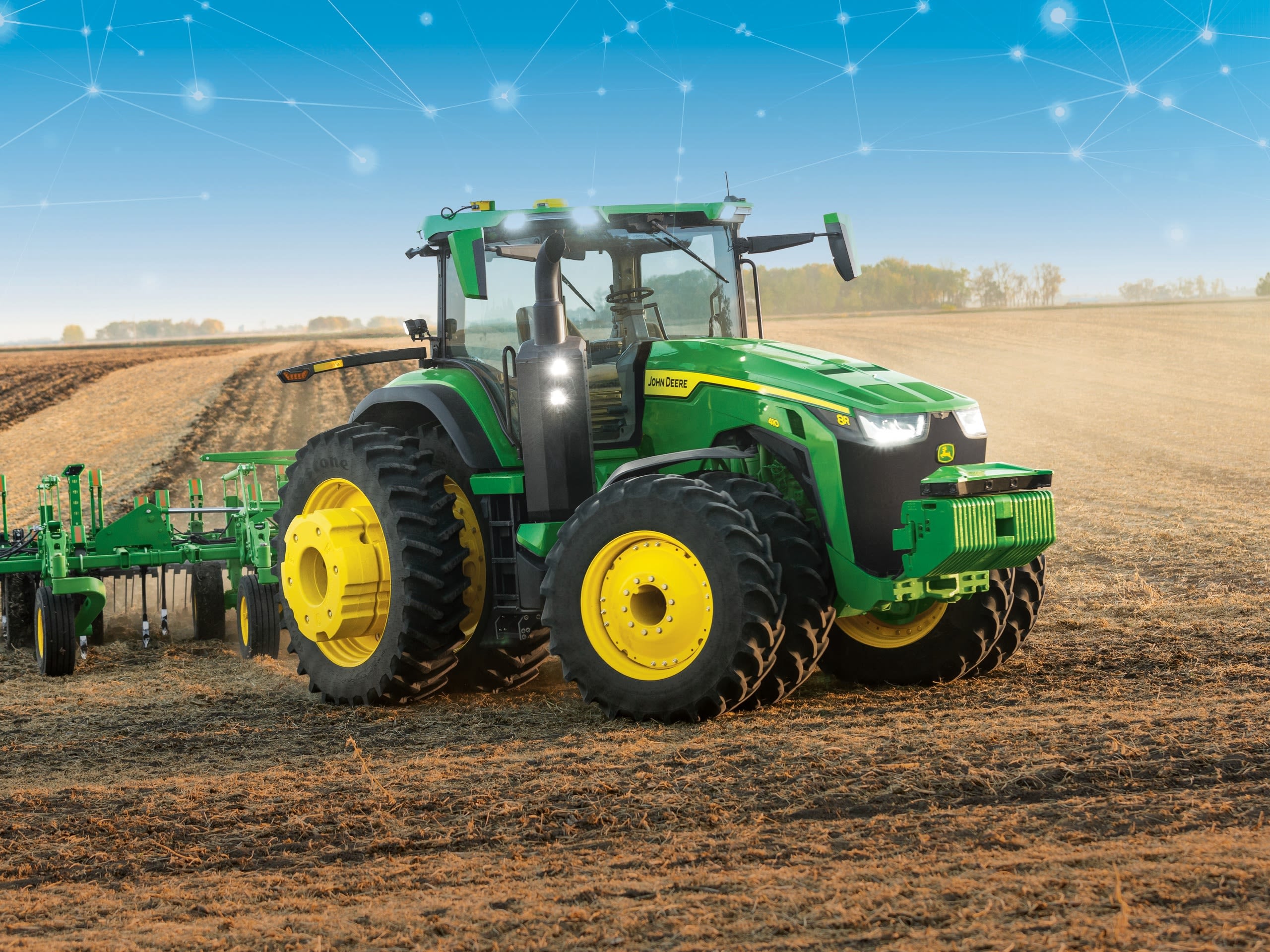 John Deere Tasks Satellite to Connect New Frontiers in Agriculture