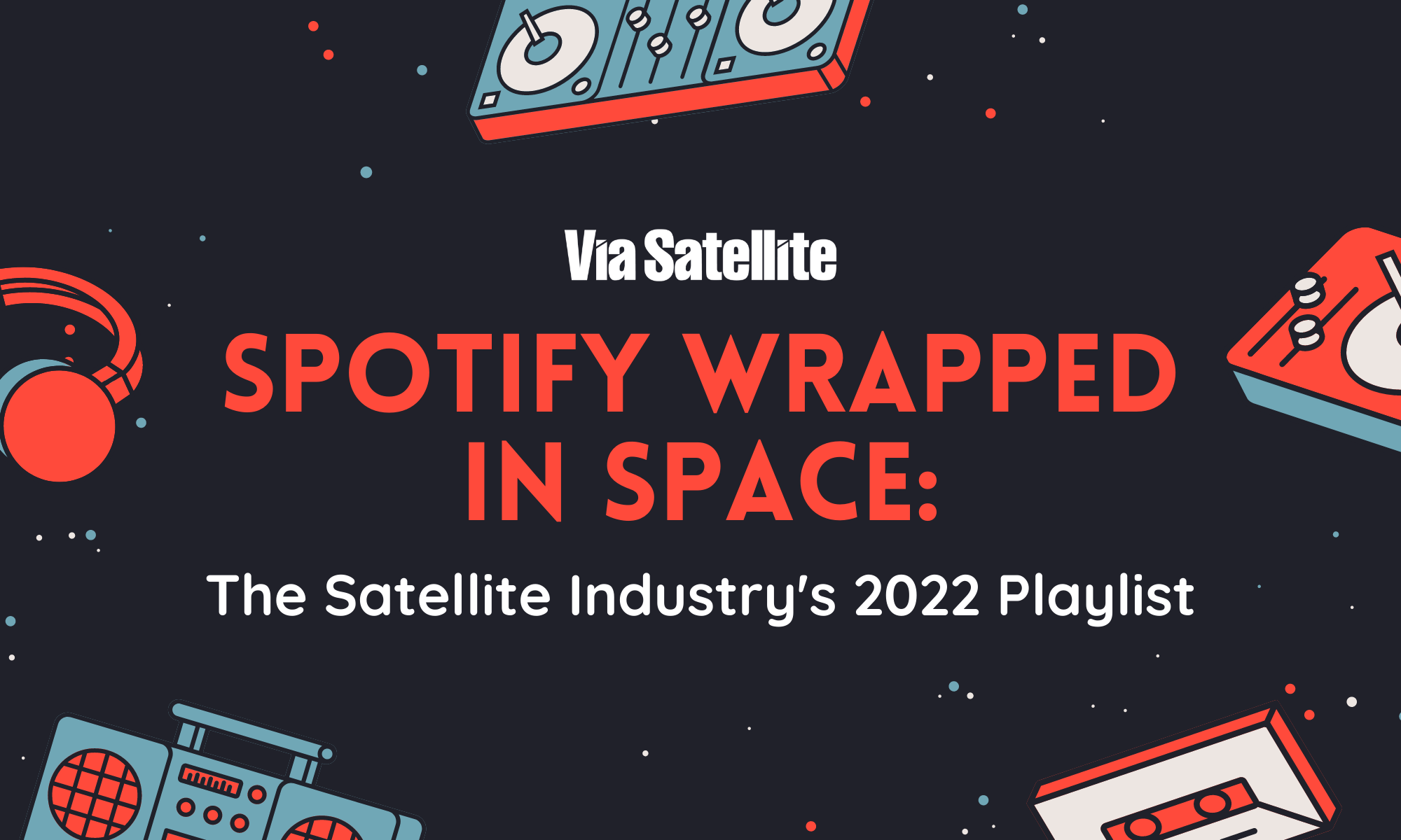 Spotify Wrapped in Space.