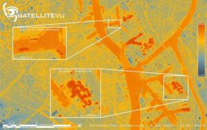 Satellite Vu thermal monitoring. Photo: Satellite Vu