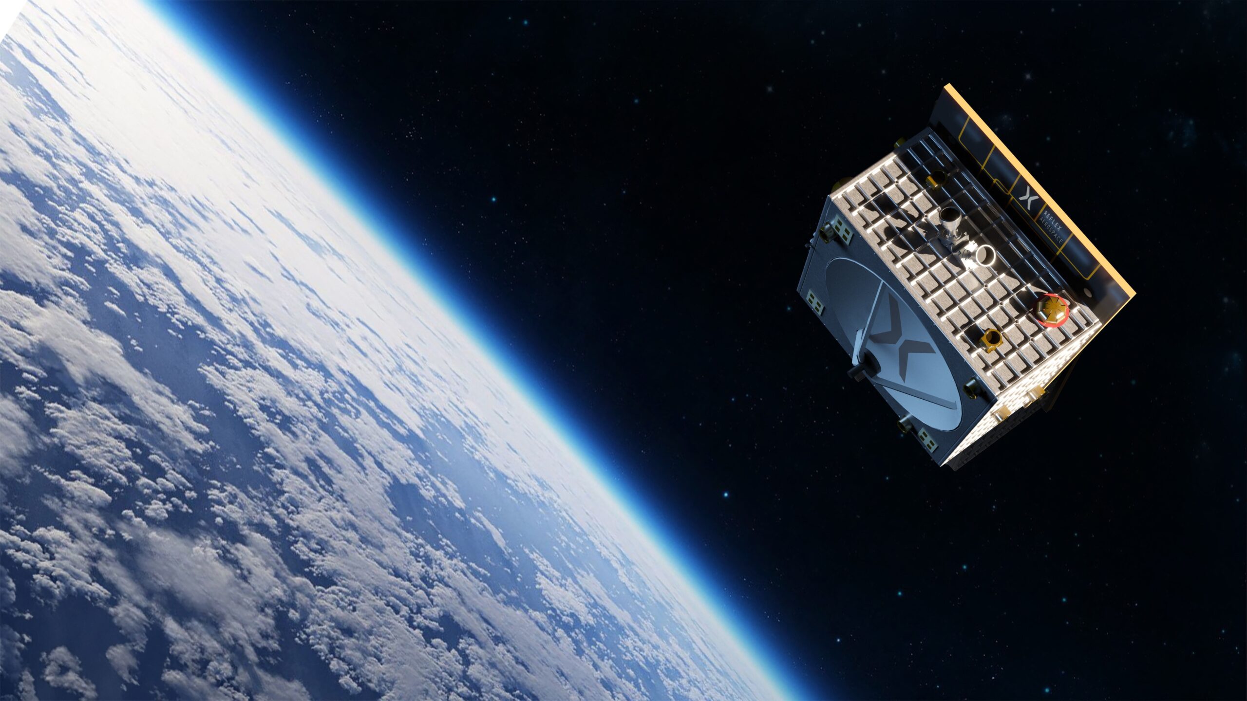 Rendering of a Reflex Aerospace satellite. Photo: Reflex Aerospace 