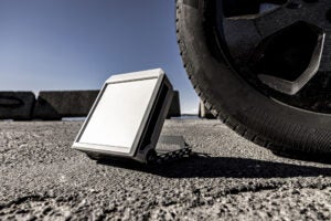 The Ovzon new T7 terminal. Photo: Ovzon