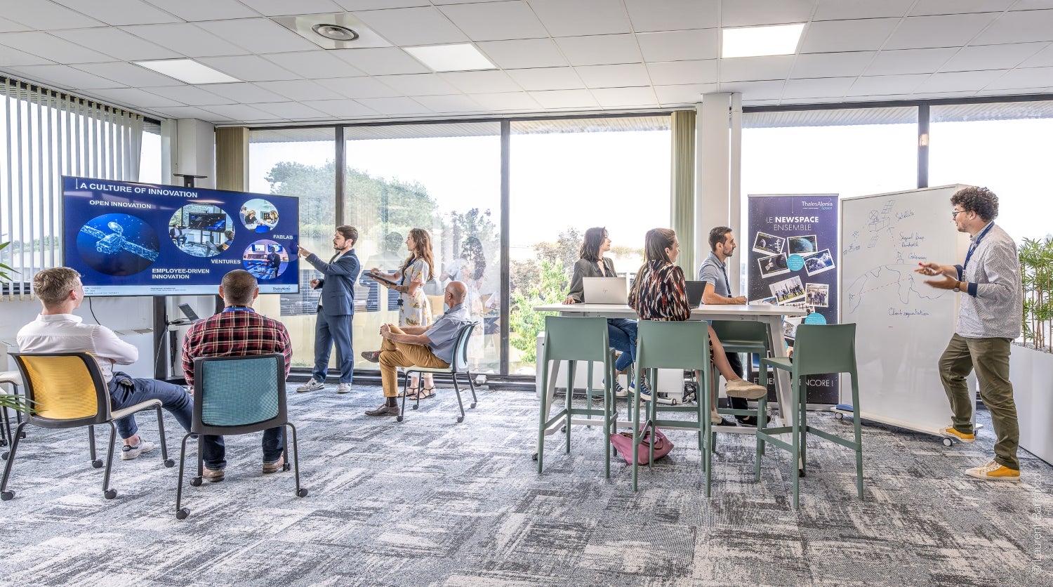 Thales Alenia Space Opens Space Business Accelerator. Photo: Thales Alenia Space 