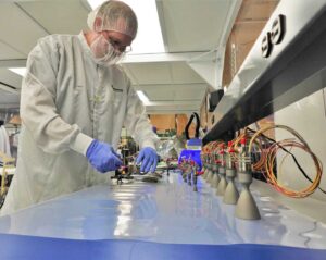 Benchmark Space Systems is opening a new 40,000 square foot production facility in Burlington, Vermont. Photo: Benchmark