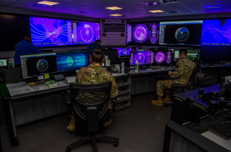 U.S. Space Command conducts the Space Thunder exercise at Peterson Space Force Base, Colorado, in November 2021. Photo: U.S. Space Command