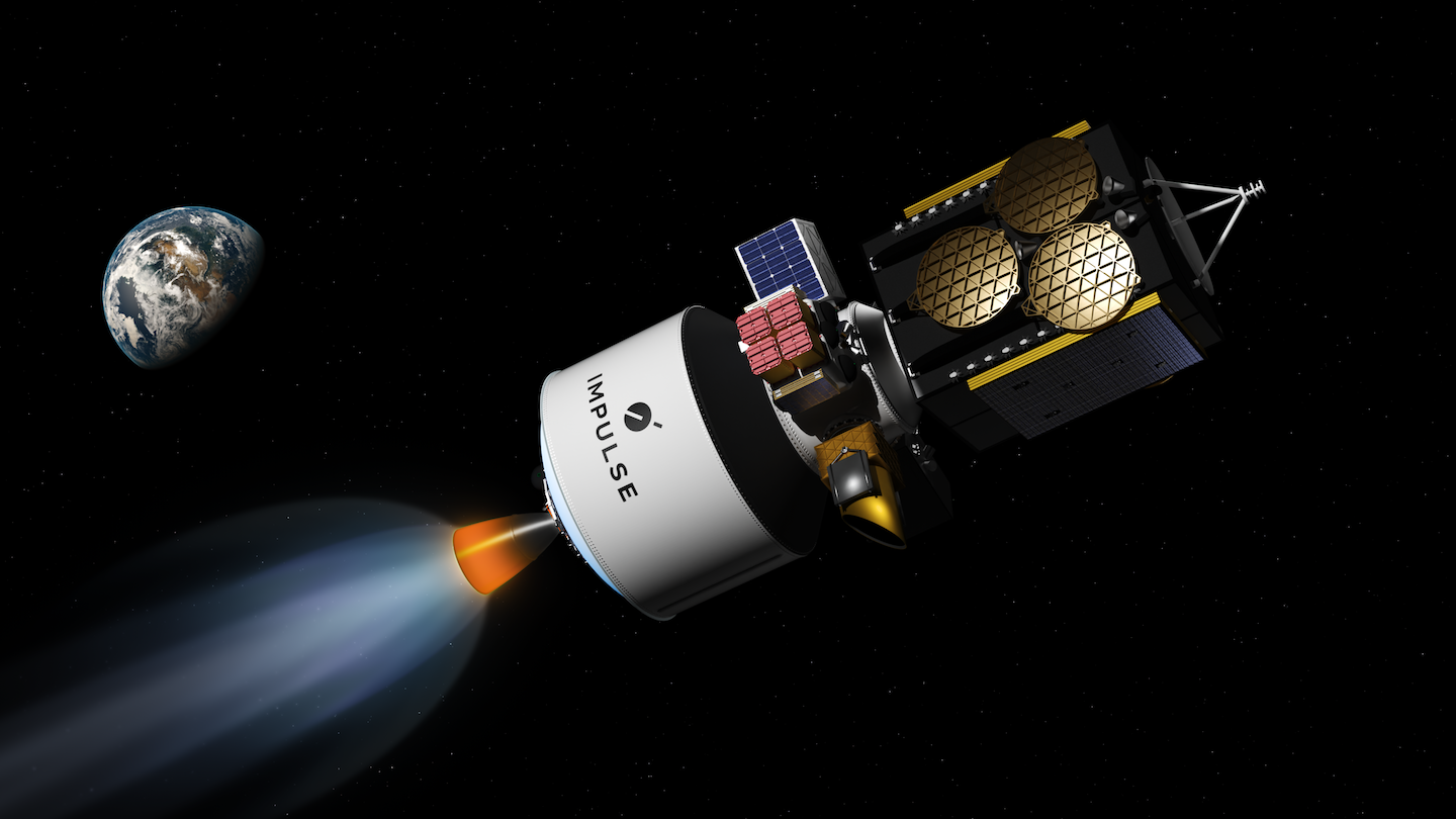 Rendering of the Impulse Space Helios kick stage. Photo: Impulse Space