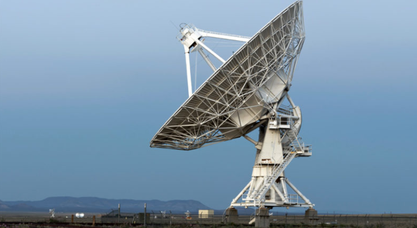 Satellite ground station. Photo: RBC Signals 