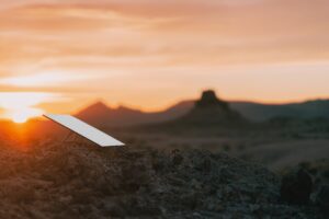 A Starlink user terminal. Photo: SpaceX