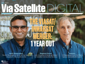 Via Satellite July 2024 cover