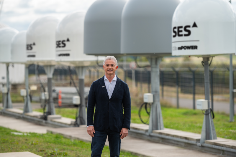 SES CEO Adel Al-Saleh. Photo: SES